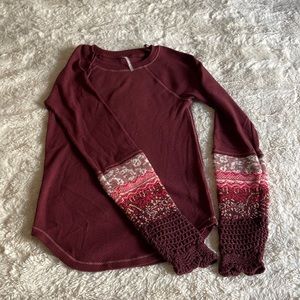 Free People long sleeve